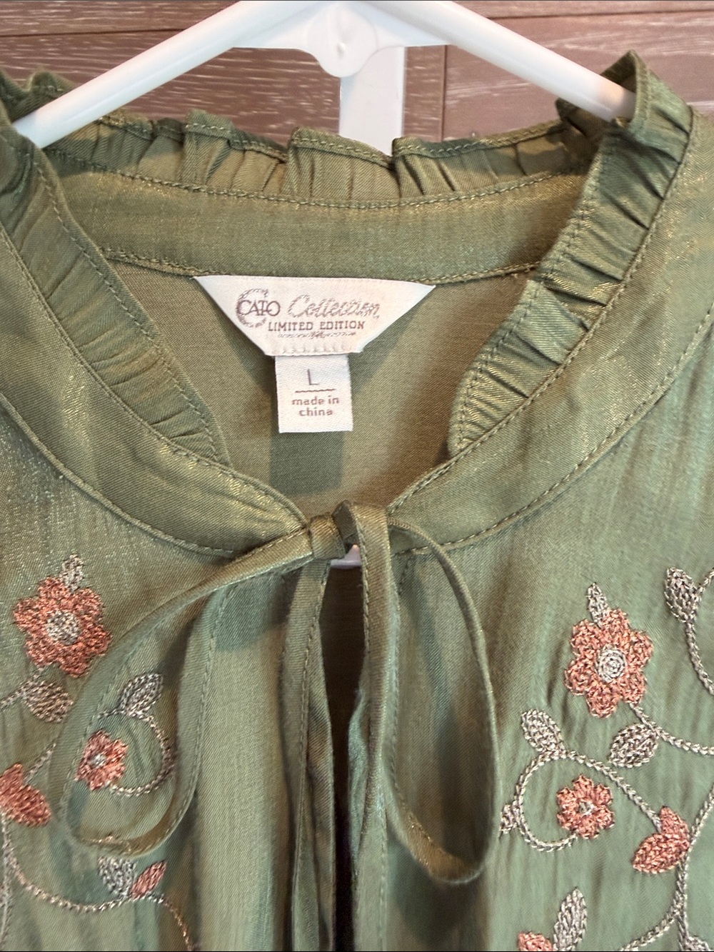 Boho Embroidered Top - Picture 6 of 7